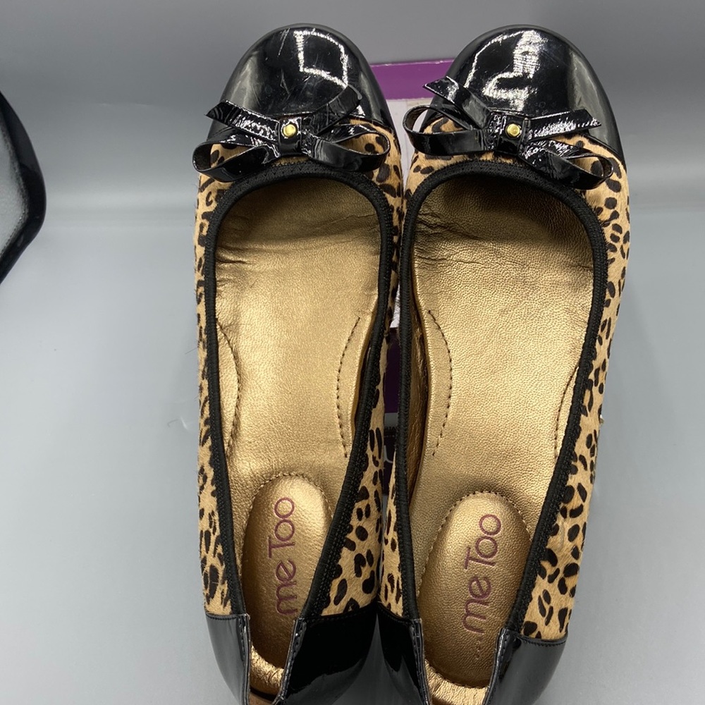 me Too Jaguar Pony low heel Ballet style show